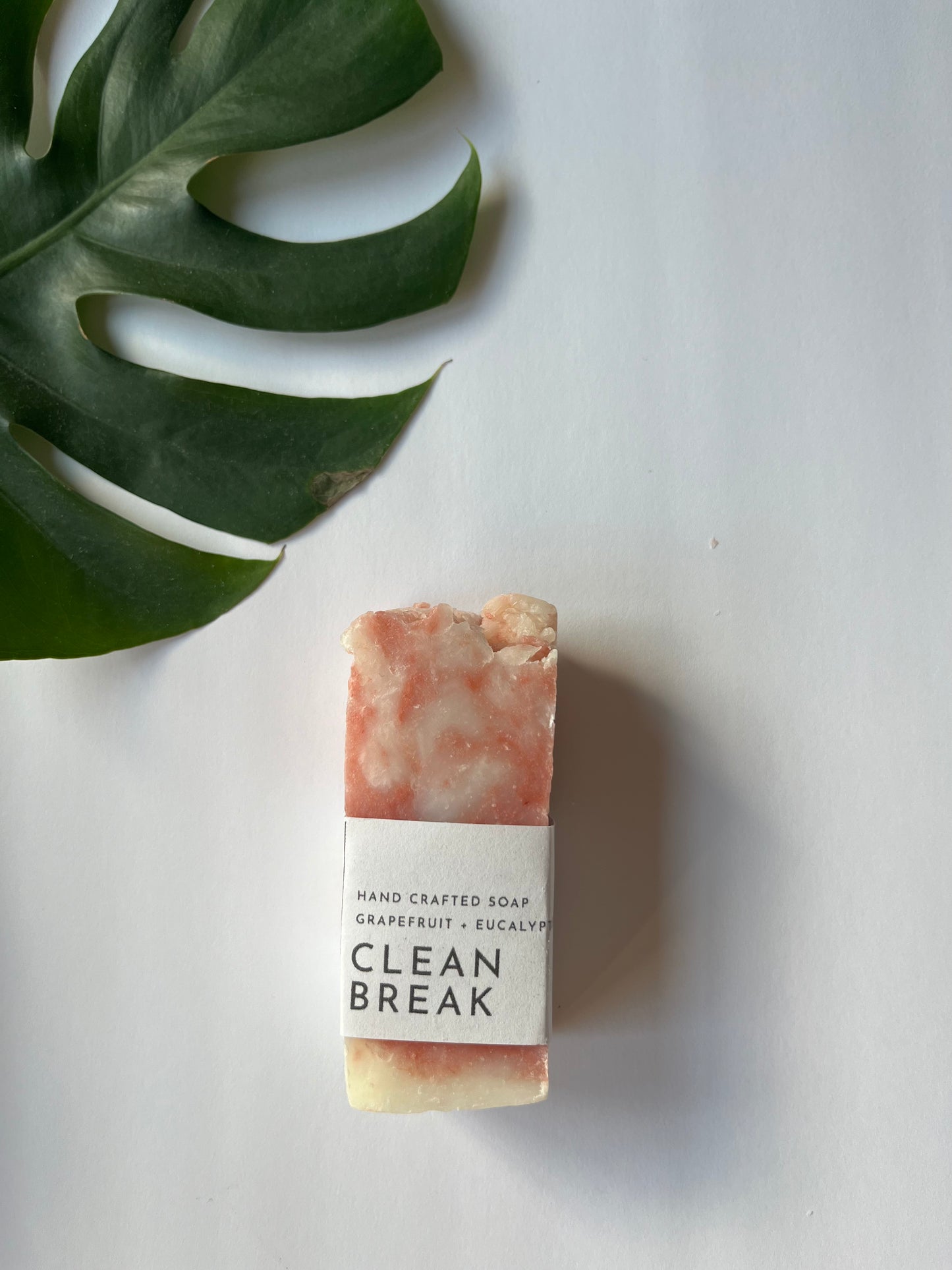 Clean Break half bar - Grapefruit and Eucalyptus