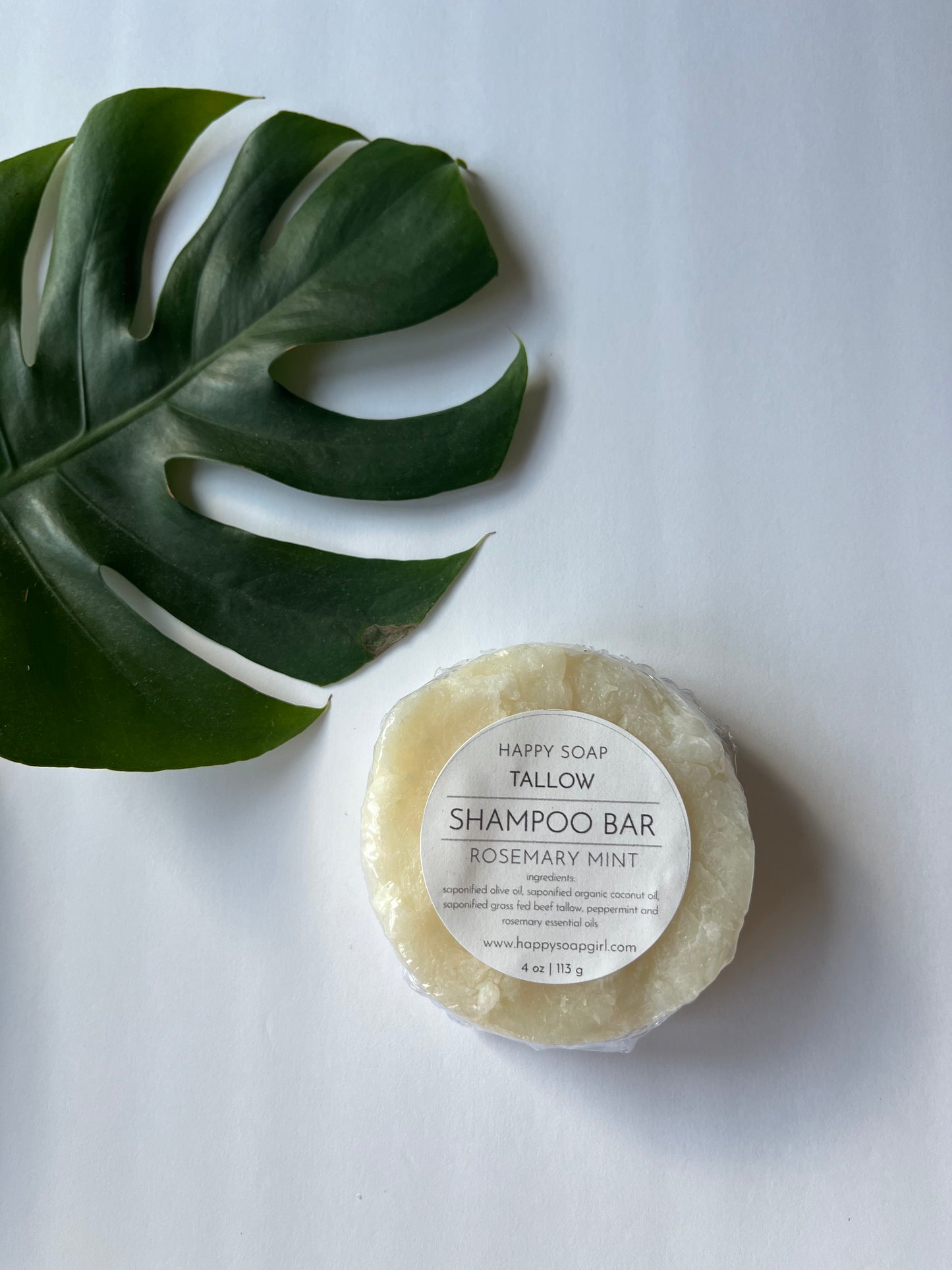 Tallow Shampoo Bar