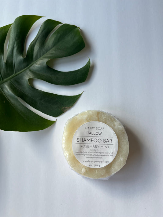 Tallow Shampoo Bar